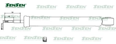 SENSEN 32120094 Амортизатор ford focus i 98-04 зад.газ. hb/sed (EX | зад прав | - 1
