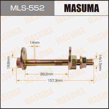 Masuma MLS552 Болт регулировки развала колёс - 1