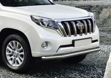Rival R.5704.008 Защита переднего бампера Land Cruiser Prado 150 2010-2013/2013-..., Нержавеющая сталь, крепеж в комплекте - 1