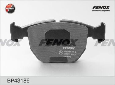 Fenox BP43186 Колодки тормозные дисковые | перед прав/лев | - 1