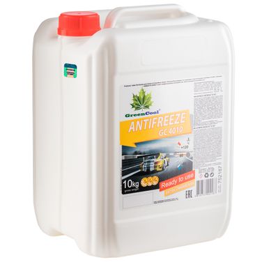 GreenCool 752187 Антифриз GreenCool gc4010 g11, 10 кг (жел.) - 2
