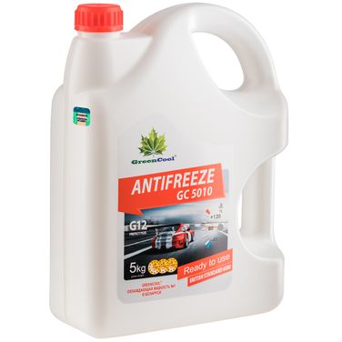 GreenCool 791685 Антифриз GreenCool gc5010 g12, 5 кг (красн.) - 2