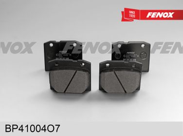 Fenox BP41004O7 Колодки тормозные дисковые | перед прав/лев | - 2