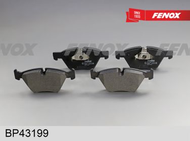 Fenox BP43199 Колодки тормозные дисковые | перед прав/лев | - 3