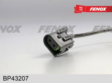 Fenox BP43207 Колодки тормозные дисковые | зад прав/лев | - 4