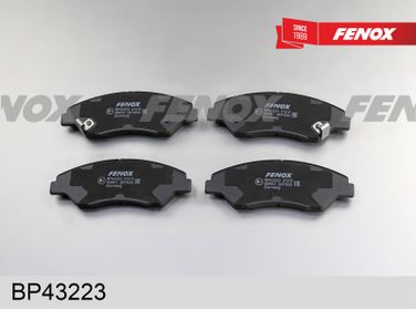 Fenox BP43223 Колодки тормозные дисковые | перед прав/лев | - 2