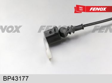 Fenox BP43177 Колодки тормозные дисковые с датчиком | перед прав/лев | - 4
