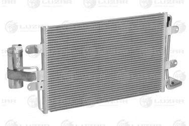 Luzar LRAC 18J0 Радиатор кондиц. с ресивером для а/м Skoda Octavia (96-)/vw Golf IV (96-) - 1