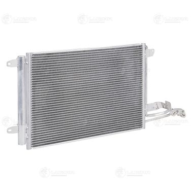 Luzar LRAC 1811J Радиатор кондиц. с ресивером для а/м Skoda Octavia A5 (04-)/vw Golf v (03-) - 2