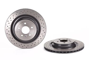 Brembo 09.A961.21 Диск тормозной UV Coated | зад | - 2