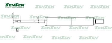 SENSEN 32120137 Амортизатор mazda 3 (bk) 1,4-2,3 MPS 11.2003-- газ.задний - 1