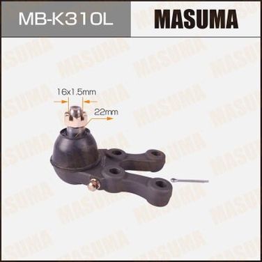 Masuma MBK310L Шаровая опора masuma front low hyundai, KIA LH | перед лев | - 1