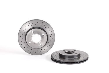 Brembo 09.7806.1X Диск тормозной Xtra | перед | - 2