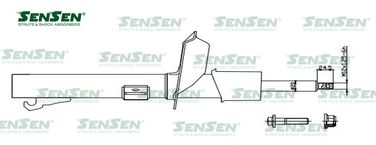 SENSEN 42130041 Амортизатор - 1