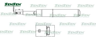 SENSEN 21130033 Амортизатор daewoo nexia/espero/chevrolet lanos пер.масл. - 1
