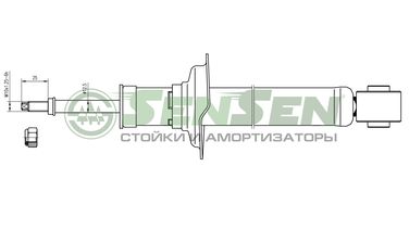 SENSEN 32120086 Амортизатор подвески - 1