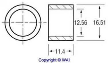 WAI 6291403 Втулка стартера - 2