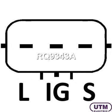 UTM RQ9343A Регулятор генератора под мост без допдиодов - 3