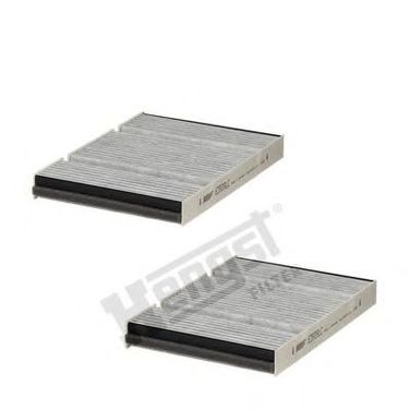Hengst E3939LC-2 Фильтр салона угольный - 1
