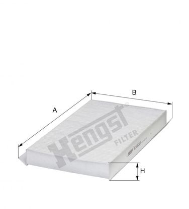 Hengst E3982LI Фильтр, воздух во внутренном пространстве - 2