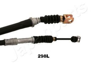Japanparts BC-298L Трос, стояночная тормозная система | зад лев | - 2