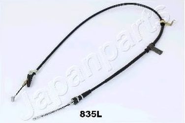 Japanparts BC-835L Трос, стояночная тормозная система | зад лев | - 1