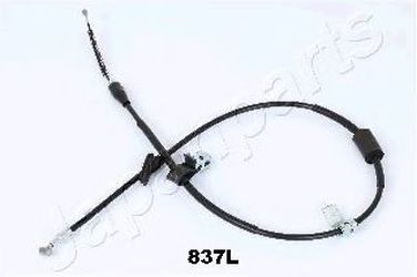 Japanparts BC-837L Трос, стояночная тормозная система | зад | - 1