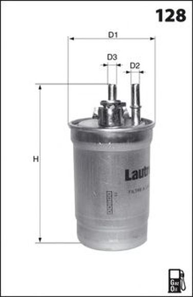 MECAFILTER ELG5457 Фильтр топливный - 1