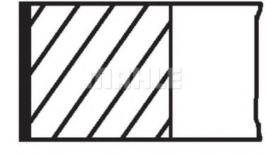 Mahle 028 RS 00130 0N2 Колец поршневых комплект - 3