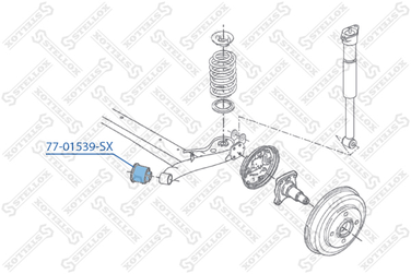 Stellox 77-01539-SX Сайлентблок задней балки Ford Fiesta | прав/лев | - 2