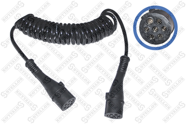Stellox 88-01601-SX Кабель спиральный 7/7 полюсов Lmax=4500 - 2