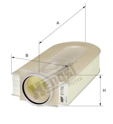 Hengst E1170L Фильтр воздушный - 2