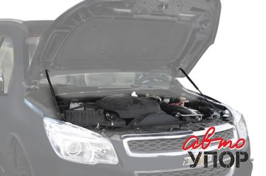 Автоупор UCHTRA012 Амортизаторы капота, Chevrolet Trailblazer II, 2013-..., крепеж в комплекте 2 шт - 2