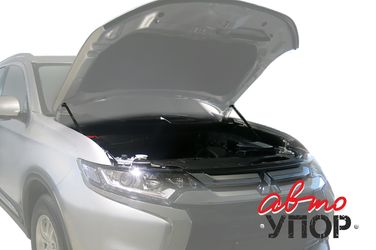 Автоупор UMIOUT021 Амортизаторы капота, Mitsubishi Outlander, 2012-..., крепеж в комплекте 2 шт - 3