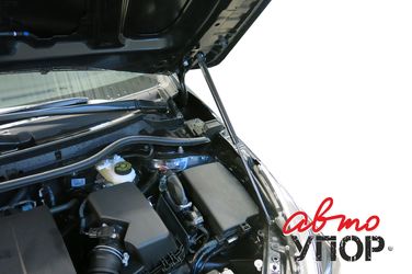 Автоупор UTOCOR013 Амортизаторы капота, Toyota Corolla, 2013-..., крепеж в комплекте - 2