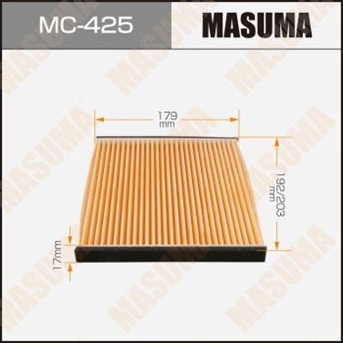 Masuma MC425 Фильтр салона mitsubishi colt (z2) 02-07 masuma - 1