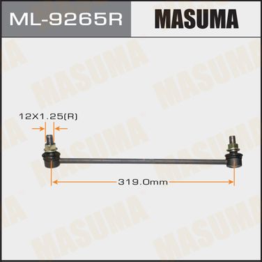 Masuma ML9265R Стойка стабилизатора | перед прав | - 1