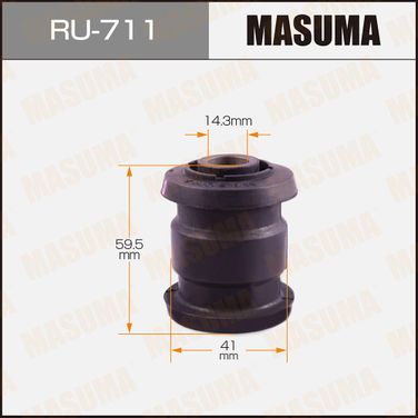 Masuma RU711 Сайлентблок рычага подвески | перед | - 1