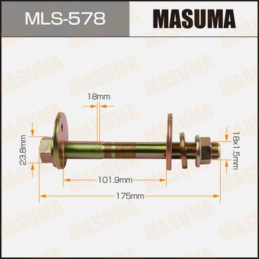 Masuma MLS578 Болт регулировки развала колёс - 1