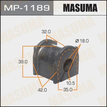 Masuma MP1189 Втулка стабилизатора masuma | зад | - 1