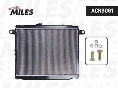 Miles ACRB061 Радиатор toyota land cruiser 100 4.7 98-08 паяный - 2