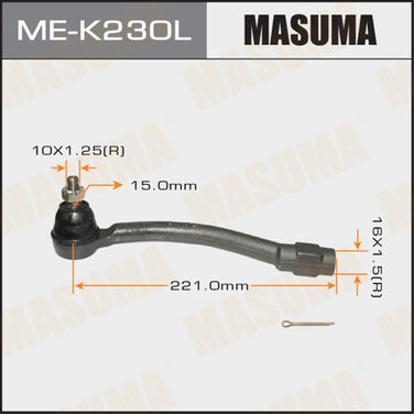 Masuma MEK230L Наконечник рулевой тяги | лев | - 1