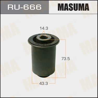 Masuma RU666 Сайлентблок masuma | перед прав | - 1