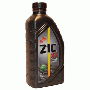 ZIC 132607 10w-40 X7 Diesel, API ci-4/sl, E7, 1л (синт. мотор. масло) - 1
