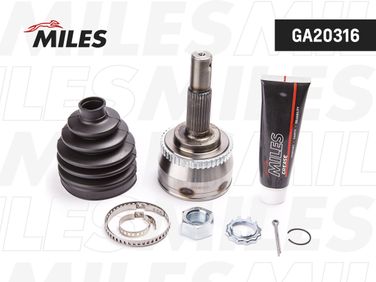Miles GA20316 Шрус nissan primera 1.6-2.0 96-02 нар.(ABS) - 2