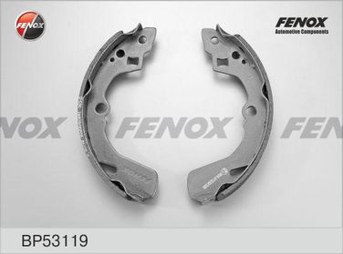 Fenox BP53119 Колодки тормозные барабанные | зад прав/лев | - 1