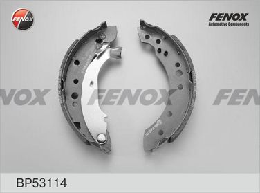 Fenox BP53114 Колодки тормозные барабанные | зад прав/лев | - 1