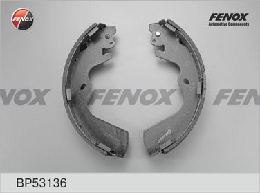 Fenox BP53136 Колодки тормозные барабанные | зад прав/лев | - 1