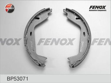 Fenox BP53071 Колодки тормозные барабанные | зад прав/лев | - 1