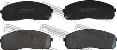 Febest 1201-H100F Колодки тормозные | перед прав/лев | - 1